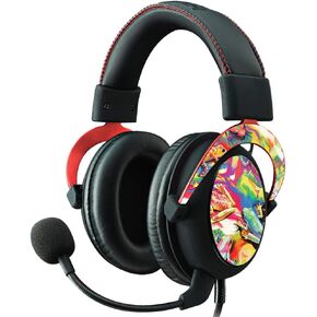 MightySkins Skin Compatible with Kingston HyperX Cloud II Gaming Headset - Wet Paint | Protective, Durable, and Unique Vinyl Decal wrap Cover | Easy to Apply, Remove | Made in The USA