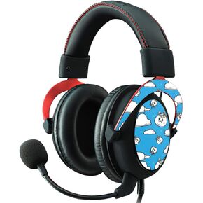 MightySkins Skin Compatible with Kingston HyperX Cloud II Gaming Headset - Unicorn Clouds | Protective, Durable, and Unique Vinyl Decal wrap Cover | Easy to Apply, Remove | Made in The USA