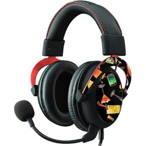 MightySkins Skin Compatible with Kingston HyperX Cloud II Gaming Headset - Cocktail Therapy | Protective, Durable, and Unique Vinyl Decal wrap Cover | Easy to Apply, Remove | Made in The USA