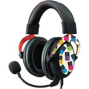 MightySkins Skin Compatible with Kingston HyperX Cloud II Gaming Headset - Game Kid Pink | Protective, Durable, and Unique Vinyl Decal wrap Cover | Easy to Apply, Remove | Made in The USA