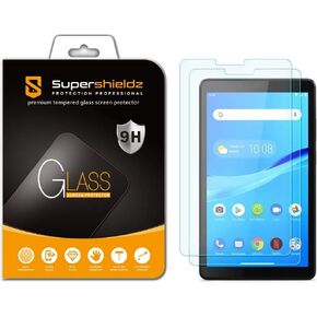 Supershieldz (2 Pack) Designed for Lenovo Tab M7 (3rd Gen) / Lenovo Tab M7 7-inch Tablet (TB-7305F) Tempered Glass Screen Protector, Anti Scratch, Bubble Free