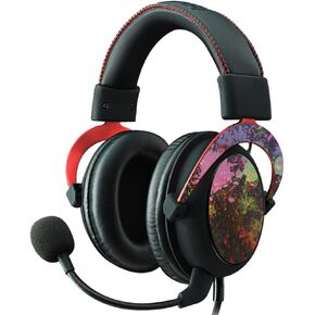 MightySkins Skin Compatible with Kingston HyperX Cloud II Gaming Headset - Paint Drip | Protective, Durable, and Unique Vinyl Decal wrap Cover | Easy to Apply, Remove | Made in The USA