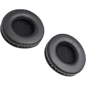 Uonlytech Headphone Ear Cushions Round Headset Ear Pads Earmuffs Replacement for Headset Headphone 80mm Black