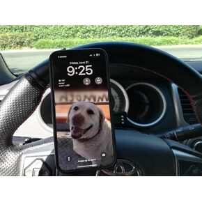 Magnetic Phone Holder for Car Steering Wheel Compatible with Magsafe for Iphone and Samsung