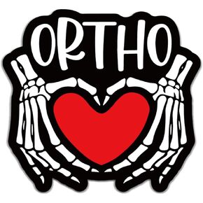 YAZMEEN 20 Pcs Funny Nurse Stickers 2.5" Ortho Nursing Stickers Orthopedist Medical Decals for Water Bottle Laptop Phone Funny Work Accessories for X-Ray Tech Radiology Nurse Doctor Medical Staff