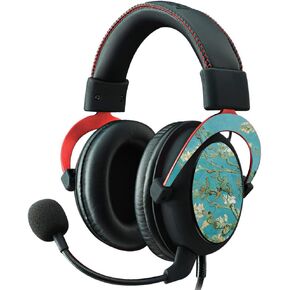 MightySkins Skin Compatible with Kingston HyperX Cloud II Gaming Headset - Almond Blossom | Protective, Durable, and Unique Vinyl Decal wrap Cover | Easy to Apply, Remove | Made in The USA