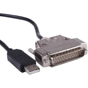 USB to DB25 Male Serial Converter Apdater Null Modem Crossover Printer Cable FT231XS Driver Programming for Epson TM-T88V Printer