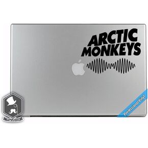 Arctic Monkeys Inspired AM Album CD Music Band Art Vinyl Decal Sticker for Apple MacBook Dell HP Alienware Asus Acer or Any Laptop Notebook PC Computer
