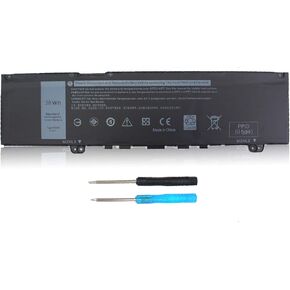 Laptop F62G0 Battery Replacement for Dell Inspiron 13 7373 I7373 7370 7380 5370 7386 P83G P83G001 P83G002 P87G P87G001 Vostro 13 5370 D1525S R1605S D1505G D2505G Series F62GO RPJC3 39DY5 CHA01 38WH
