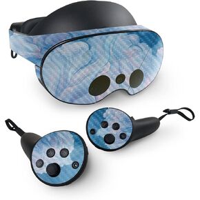 MightySkins Carbon Fiber Skin Compatible with Meta Quest Pro - Daydream | Protective, Durable Textured Carbon Fiber Finish | Easy to Apply, Remove, and Change Styles | Made in The USA