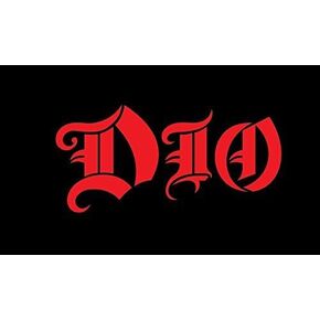 DIO Word 6" Wide Custom Decal Sticker for Cars Laptops Tablets Skateboard - RED