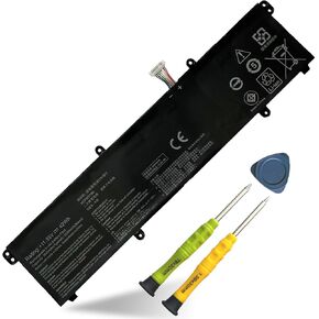 ASODI B31N1911 C31N1911 42Wh Laptop Battery Compatible with ASUS VivoBook Flip 14 TM420IA M413 M413DA TM420IA F413 K413 X413 A413 S413 X421,M1502,M1702,ZenBook X3500 series 11.55V 3640mAh