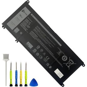 4WN0Y 56Wh Battery Replacement for Dell Inspiron 7778 7353 7577 7779 Series 15.2V 3500mAh