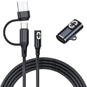 Charging Cable for Shokz Bone Conduction Headphones,USB C Adapter for Shokz, 3.3ft USB A+C Magnetic Charger Cord for Aftershokz Aeropex AS800&Shokz Openrun/Openrun Pro/Opencomm/OpenRun Mini Headphones