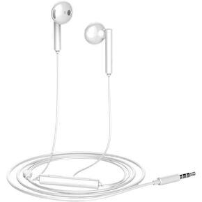 HUAWEI Original HUAWEI Honor Earphone AM115 Wired Half In-ear Headset 3.5mm Jack With Microphone Volume Control For Huawei P10 P20 Lite Mobile Phones Tablet Computer