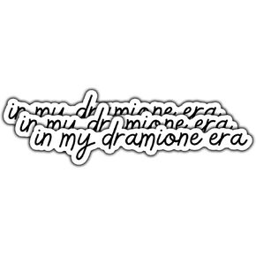 (3Pcs) in My Dramione Era Sticker Funny Reading Waterproof Vinyl Sticker Decals for Books Laptops Phone Water Bottles Tumbler Cup Kindle 3 Inch