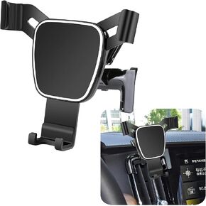 LUNQIN Car Phone Holder for 2017-2025 Volvo S90 Auto Accessories Navigation Bracket Interior Decoration Mobile Cell Phone Mount