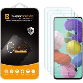 Supershieldz (3 Pack) Designed for Samsung Galaxy A72 / A72 5G Tempered Glass Screen Protector, Anti Scratch, Bubble Free
