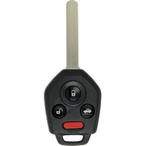 Keyless2Go Replacement for 4 Button Remote Key Combo Subaru CWTWB1U811 57497-AJ10A DAT17 4D60