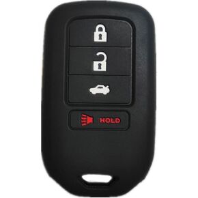 Silicone Smart Key Fob Cover Remote Case Keyless Protector Jacket for 2013-2021 Honda Accord CR-V HR-V CR-Z 4 Buttons