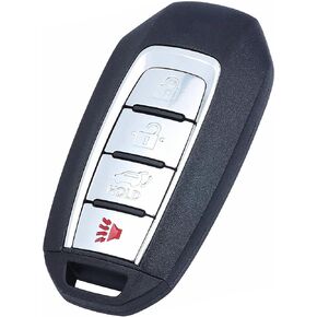 Keyless Entry Remote Key Fob, Alliskeys KR5TXN1 Replacement Proximity Smart Key Compatible with Infiniti QX50 2020-2022, S180144707, 285E3-5NY7A, 5 Buttons SUV