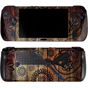 Carbon Fiber Skin Compatible with Asus ROG Ally X - Modern Hex - Premium 3M Vinyl Protective Wrap Decal Cover - Easy to Apply | Crafted in The USA by MightySkins