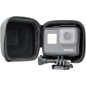 Frame Mount Housing and carrying case set for GoPro Hero 5, 6, 7 black and hero 2018 action camera with quick release buckle and thumb bolt screw