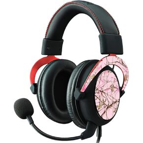 MightySkins Skin Compatible With Kingston HyperX Cloud II Gaming Headset - Conceal Pink | Protective, Durable, and Unique Vinyl Decal wrap cover | Easy To Apply, Remove | Made in the USA