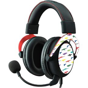 MightySkins Skin Compatible with Kingston HyperX Cloud II Gaming Headset - Fun Guns | Protective, Durable, and Unique Vinyl Decal wrap Cover | Easy to Apply, Remove | Made in The USA