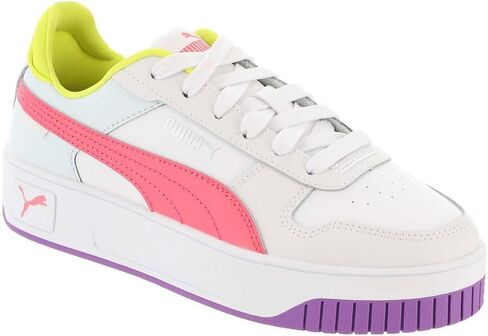 حذاء رياضي نسائي من PUMA Carina Street ذو نعل سميك كاجوال - أبيض in Saudi Arabia