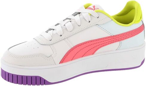 حذاء رياضي نسائي من PUMA Carina Street ذو نعل سميك كاجوال - أبيض in Saudi Arabia