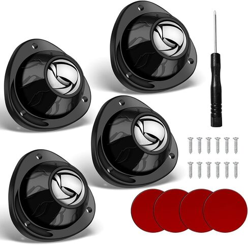 8PCS Self Adhesive Caster Wheels for Furniture,1 Inch Small Caster Wheels for Storage Box/Mop Bucket/Trash Can, Load Capacity 28LBS Per Wheel, Mini Caster for Small Appliance Storage Bins in Saudi Arabia