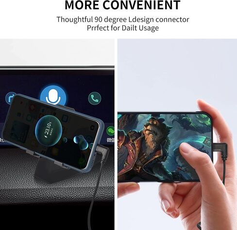 YACSEJAO Coiled USB C Charging Cable Retractable USB 2.0 to 90 Degree Type C Right Angle Fast Charging and Data Sync L Shape Powerline Cord with Most Type C USB Devices in Saudi Arabia