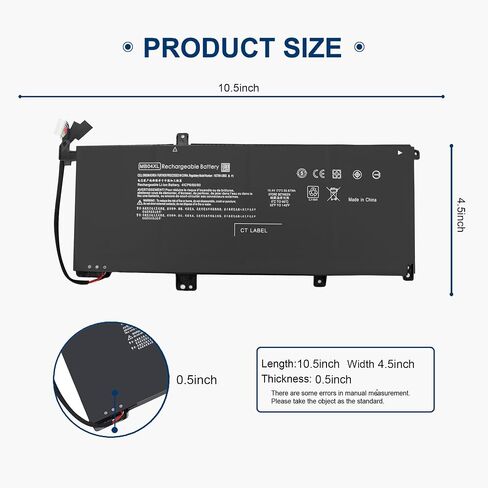 MB04XL بطارية لجهاز HP Envy X360 M6 M6-AQ105DX M6-AQ103DX M6-AQ003DX M6-AQ005DX M6-AR004DX 15-AQ273CL 15-AQ267CL 844204-850 HSTNN-UB6X 15-AQ005NA 15-AQ101NG 15-AQ015NR 15-AQ173CL MBO4XL 843538-541 in Saudi Arabia
