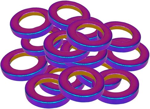 DIN125 M5 Titanium Flat Washer 6AL4V Aerospace Grade 5 Titanium Silver Sealing Ring for Screw Bolt Nut in Kuwait