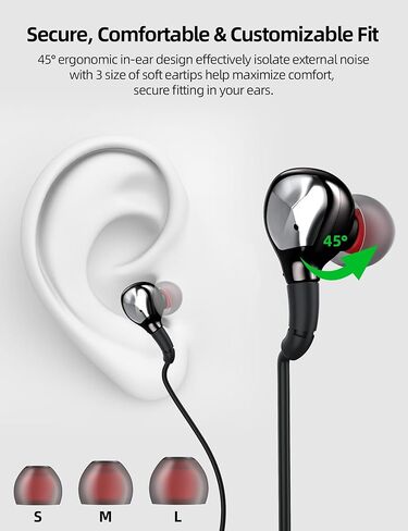 سماعات رأس USB C لهاتف iPhone 16 15 Pro Plus Samsung S24 S23 S22 Ultra Flip Fold A53، سماعات أذن سلكية بخاصية إلغاء الضوضاء داخل الأذن من النوع C، ميكروفون للتحكم في مستوى الصوت لجهاز iPad Pro، Pixel 8 7a 6 in Kuwait