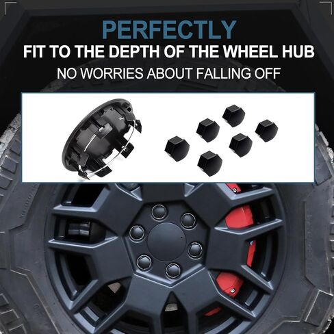 4 قطعة التغطية الكاملة عجلة مركز المحور قبعات غطاء ل تسلا Cybertruck 2024 الملحقات القابلة للإزالة الأسود سهلة التركيب مجموعات مانع االصدأ in Kuwait