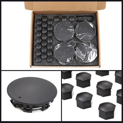 4 قطعة التغطية الكاملة عجلة مركز المحور قبعات غطاء ل تسلا Cybertruck 2024 الملحقات القابلة للإزالة الأسود سهلة التركيب مجموعات مانع االصدأ in Kuwait