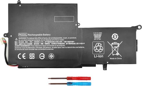 بطارية كمبيوتر محمول PK03XL 789116-005 788237-2c3 HP بديلة لجهاز HP Spectre X360 13-4101dx 13-4193dx 13-4002dx 13-4003dx 13-4005dx 13-4001dx 13-4100dx 13-4102dx 13- 4103dx 13-4110dx 13-4116dx دفتر. in Saudi Arabia