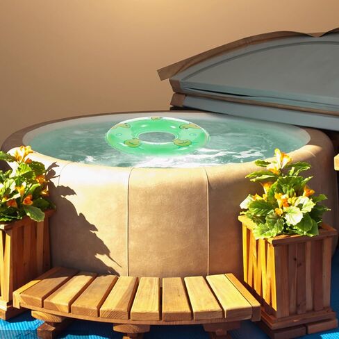 15 قطعة من حلقات الصور العائمة من SAFIGLE، تصميم ملون صغير صغير قابل للنفخ، ديكورات سباحة مشرقة للفتيات، ألعاب بيت الدمى المائية المصغرة، دعائم المنزل، زخارف السباحة العشوائية، حلقة جميلة، دمية صغيرة in Kuwait