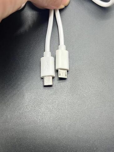 Micro USB 2.0، كابل شحن شاحن، مزامنة بيانات عالية السرعة متوافقة مع Samsung Galaxy، هاتف Android، Playstaion 4، PS4 Slim/Pro، PS4 Slim/Pro، وحدة تحكم Xbox One S/X (6.6 قدم) (أبيض) in Saudi Arabia