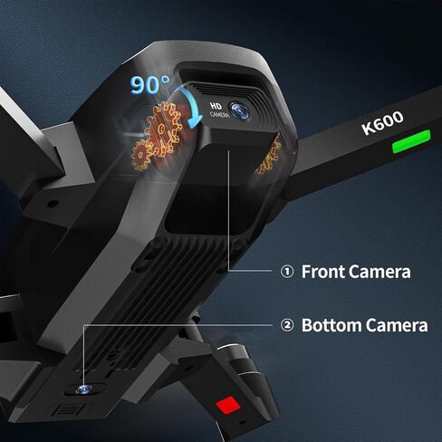 K610 GPS Drone with Camera for Adults 4K IMX SENS Camera SD Card 4k Drones for Adults, AIdrone Auto Return Home, Under 250g, GPS Drones for Beginners Brushless, RC Drone Follow Me Long Range in Saudi Arabia