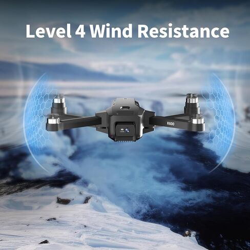 K610 GPS Drone with Camera for Adults 4K IMX SENS Camera SD Card 4k Drones for Adults, AIdrone Auto Return Home, Under 250g, GPS Drones for Beginners Brushless, RC Drone Follow Me Long Range in Saudi Arabia