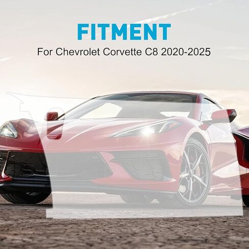 واقي شاشة 12 مناسب لـ 2020-2025 Corvette C8 GPS واقي شاشة رقائق وشاشة ملاحة لوحة القيادة ووحدة التحكم in Kuwait