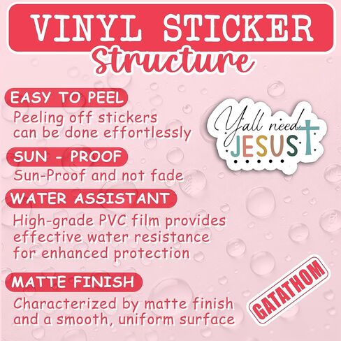 (3PCS) Prayer Changes Things Italics Text Sticker, Christian Faith Religious Stickers Decals for Laptops,Tumblers,Scrapbooks,Water Bottle, Inspirational Waterproof Vinyl Decal 3" x 3 " in Saudi Arabia