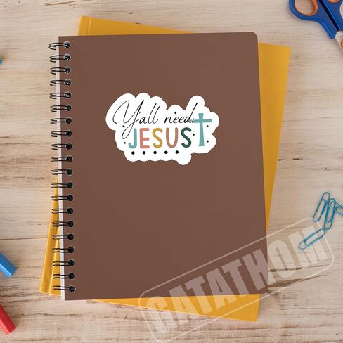 (3PCS) Prayer Changes Things Italics Text Sticker, Christian Faith Religious Stickers Decals for Laptops,Tumblers,Scrapbooks,Water Bottle, Inspirational Waterproof Vinyl Decal 3" x 3 " in Saudi Arabia