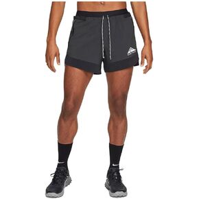 Nike Dri-FIT Flex Stride Men's 5" Brief-Lined Trail Running Shorts, Olive Grey/Lt Iron Ore/Celestine Blue, XL Regular US