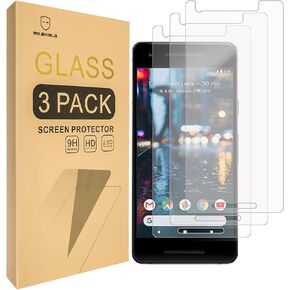 Mr.Shield [3-PACK] Designed For Google Pixel 2 [Tempered Glass] Screen Protector with Lifetime Replacement