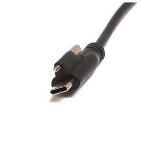 Locking USB C Cable for Blackmagic Micro Studio Camera 4K G2 | High Speed Data Transfer Cable for 3.1 3.2 USB C to SSD | 20 Gbps | Type C | BMMSC 4k G2 | Secure Cable Lock