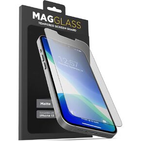 magglass Matte Screen Protector Designed for iPhone 13 Mini Tempered Glass - Anti Glare Fingerprint/Smudge Resistant Finish (Case Compatible)